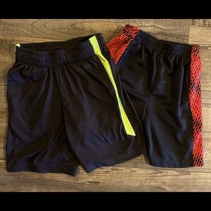 Boys Athletic Shorts Size Small 6-7 Bundle of 2 Pair